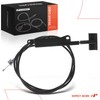 A-Premium Front Hood Latch Release Cable with Handle Compatible with