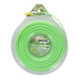 Sankyo Corporation Trad Nylon Cord, Square Type, 0.09 inch (2.2 mm), 254.6 ft (70 m) TN-15