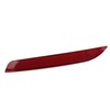 Rear Bumper Reflector Red High Visibility Professional ABS Plastic for