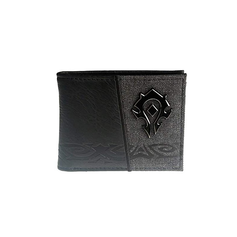 WOW Horde Metal Logo Bi Fold Wallet