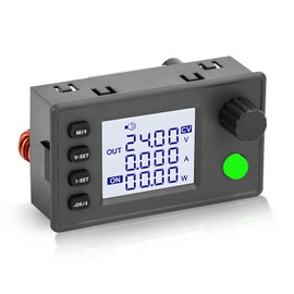 DC DC Boost Buck Converter 6-36V to 0.5-37V 40W 4.5A 12V 24V 36V Adjustable Voltage Regulated Power Module DIY Charging Module with Constant Voltage and Constant Current with LCD Display