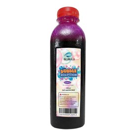 Bubble Maker Toy for Kids Automatic Bubble Blaster with Music & Lights Adjustable Height Perfect for Outdoor & PartyMassive Bubbles:_purple bubble water