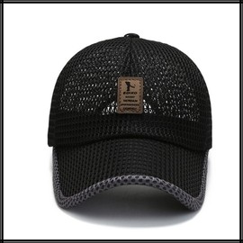 White Fang CA514 Golf Logo Mesh Cap, Running, Sports, Lightweight, Quick Drying, Men's, Women's, navy