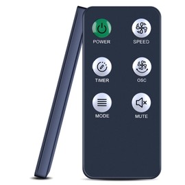 HZIME New Replacement Remote Control Compatible for Holmes 16" 18" Digital Stand Fan 32510140, 32510150, for 42" 45" SmartConnect WI-FI Digital Tower Fan 32510353, 32510341