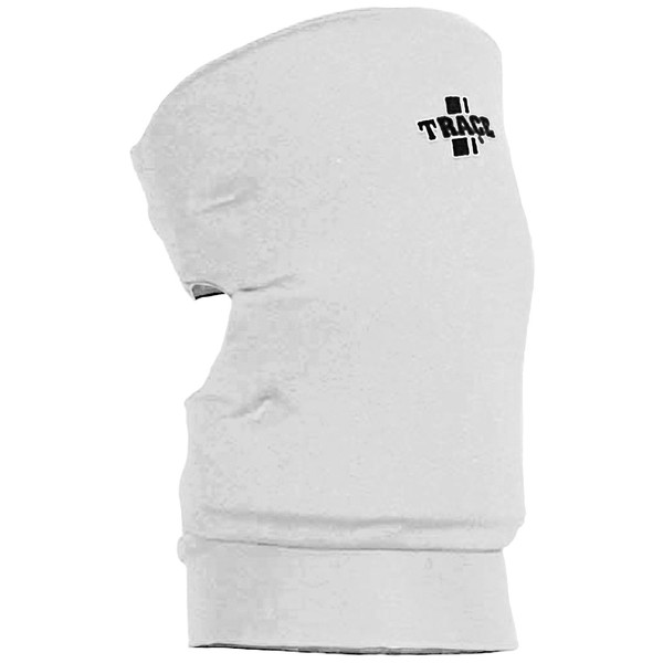 Adams USA Trace Pair of Volleyball or Basketball Knee Guard (Small, White)