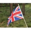 Ckexin 25Pack Small British UK Flag Handheld Mini Britain Flag