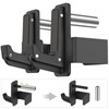 SELEWARE Steel J Hooks for Power Cage Squat Rack Attachment