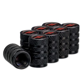 Misuyue Ventilkappen Auto 8er Set - Ventilkappen Fahrrad - Aluminium Reifenventilkappen - Autoventil Kappe für LKWs Motorräder Geländewagen und Fahrräder - Reifenmarker Autozubehör