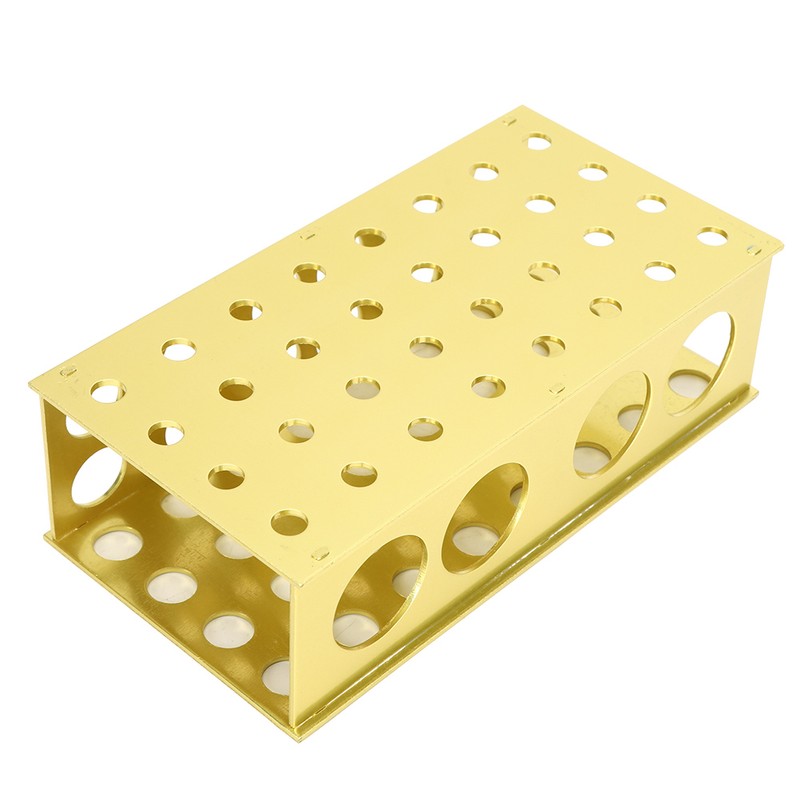 Test Tube Rack Multiple Holes Stainless Steel Tubing Stand Holder