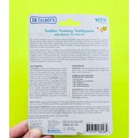 Dr. Talbot's Toddler Kids Training Toothpaste with Toothbrush 6m+
