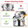 TERUISI Grain Mill Grinder, 800g Electric Grain Mill for Flour,