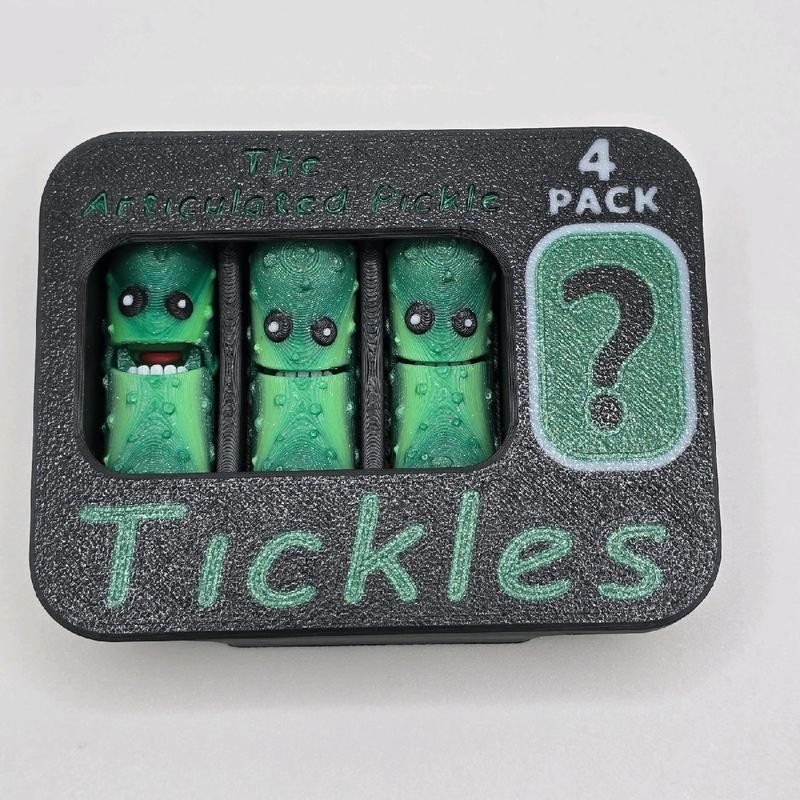Tickles the Pickle: The Ultimate Fidget Friend - Color: 1
