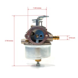 Carburetor For Tecumseh 632370A 632370 632110 1433 HM100 HMSK100 Carb 50-633 ;TM79F-32M UGBA452693