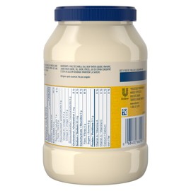 Hellmanns Light 1/2 Fat Mayonnaise 1.42 Liters/1.5 Quarts {Imported from Canada}