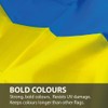 NWFlags Ukraine Flag 3ft x 2ft 75d Premium Polyester Suitable