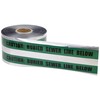 Mutual 17774 Polyethylene Underground Sewer Line Detectable Marking Tape, 1000'