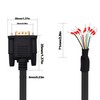 CybNemo DB9 Male Connector RS232 RS485 9 Pin Serial Port