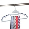 Finnhomy 50 Pack Plastic Hangers, Heavy Duty Clothes Hangers with