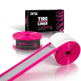 CNCLOL Bike Tire Liner Self Adhesive,Mountain/Road Bicycle Puncture Proof Inner Tube Flat Protector,Tire Anti-Puncture Protection for 16 20 24 26 27.5 29 x 1.75/1.95/2.125/2.4/3/4/5.0 700c Fat Tires