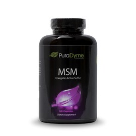 PuraDyme MSM with Cofactor Whole Food Blend – 180 Vegan Capsules