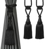 BEL AVENIR Curtain Tiebacks Handmade Holdbacks for Curtains Drape Decorative