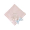 Maison de Fleur Handkerchief Towel, Bicolor Ribbon Towel, Handkerchief, light