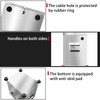 Peastorm 12V Car/RV/Marine Battery Box, Stainless Steel Battery Relocation Kit