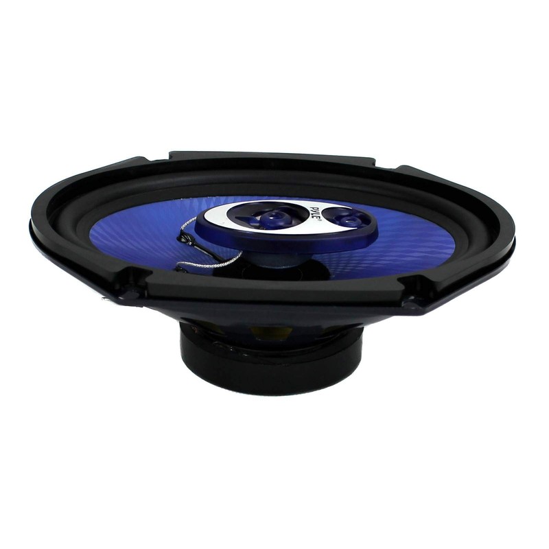 Pyle PL683BL 6x8" 720 Watt 3-Way Car Coaxial Audio Speakers