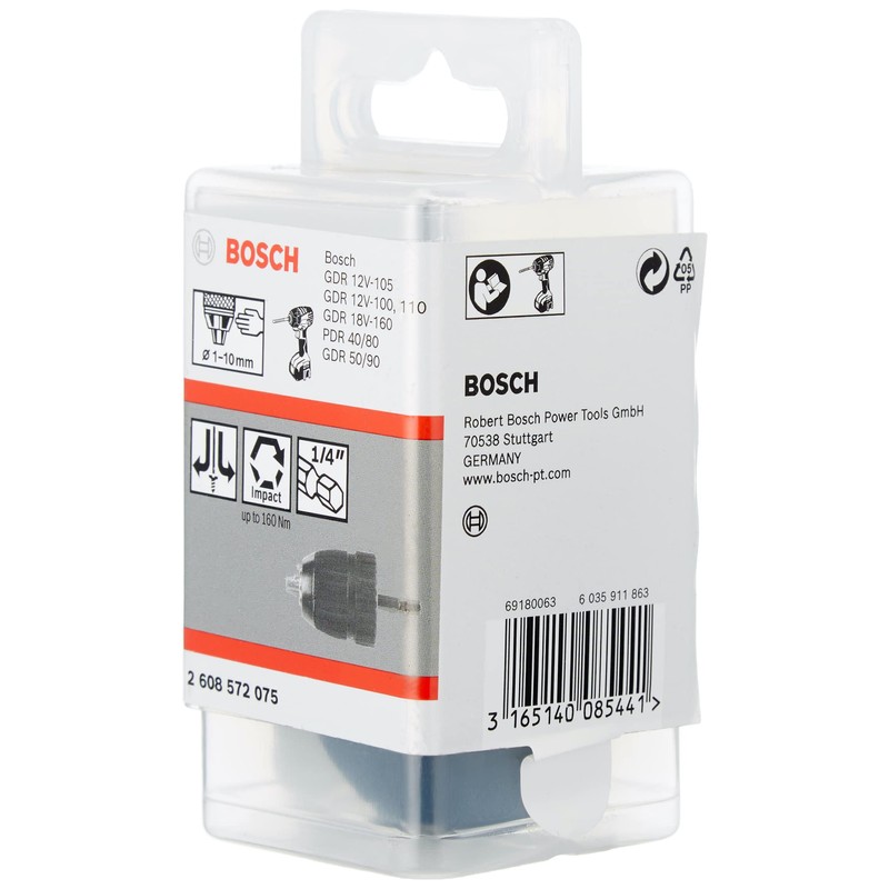 Bosch 2608572075 Keyless Chucks Upto 10 mm