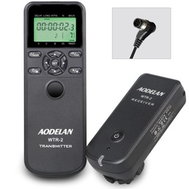 AODELAN Camera Wireless Shutter Release Remote Control Compatible with Nikon D4, D800, D810A, D700, D500, N90S, F6, F100