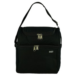 Ensign Peak Deluxe Insulated Lunch Cooler (Black)