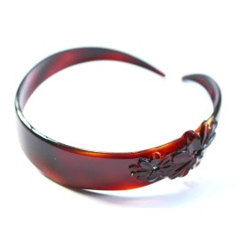 Belle Le Paris French Headband Celluloid Tortoise Shell Women Headpiece Hair Band Hair Clip T30