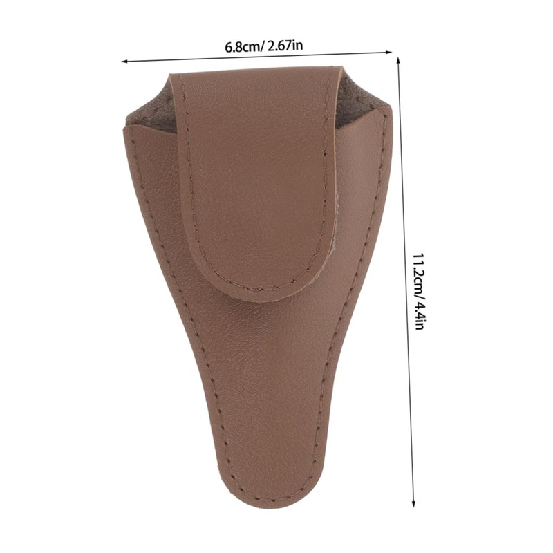 Gatuida 2Pcs PU Protective Sleeve for Nail Clippers and Cuticle