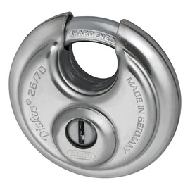 ABUS 32585 Diskus Hardened Steel Shackle Padlock with EE0121 Alike Keyed