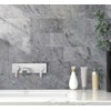 AULIGET 20-Piece Dark Slate Peel and Stick Backsplash Wall Tiles,