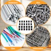 24 Pcs Rubber Feet Pads for Tripods and Electronics