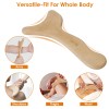 Wood Therapy Massage Tool Lymphatic Drainage Paddle Wooden Scraping Tools