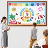 Countdown to Summer Bulletin Board Set Beach Bulletin Board Decorations