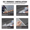 Waterlock 6" Gutter Guards Leaf Protection, Domestic Aluminum Gutter Covers