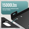 Winch Hitch Cradle Mount Plate, DACK Universal Receiver 10 x