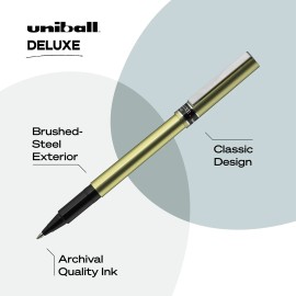 Uni-Ball 12 Pack Uni Ball 207 Plus Retractable Gel Pens 0.7mm Fine Point Black Ink