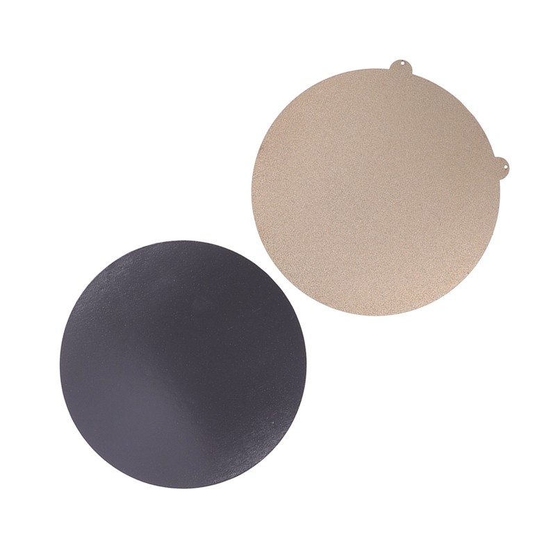 Round Textured Flexible Spring Steel Plate with Magnetic Base Double
