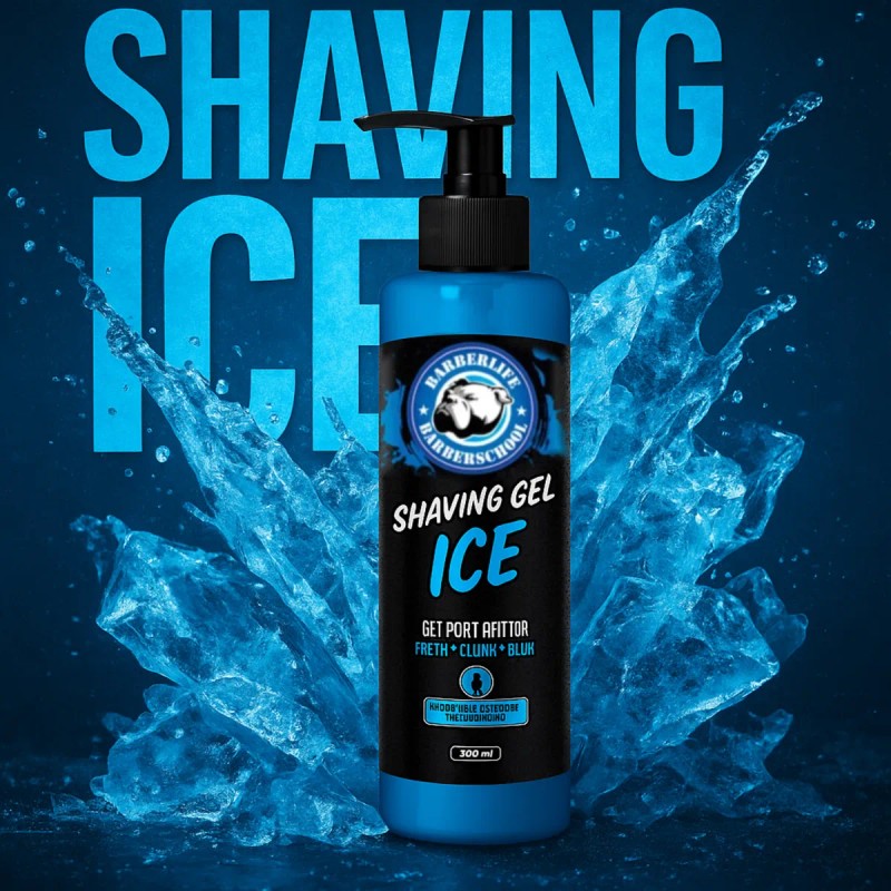 Gel Afeitado / Rasurar Barba Y Bigote Barberlife 300 Ml