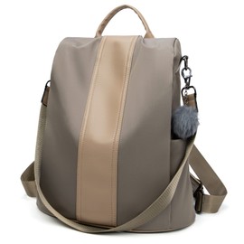 PINCNEL Women Backpack Purse Waterproof Nylon Anti-theft Rucksack Lightweight Shoulder Bag