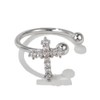 Ear Cuff Dainty Faith Cross Non Piercing Clip On Cartilage