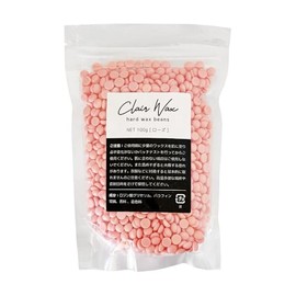 clair Brazilian Wax, Grain Wax, Hard Wax Nose Hair, Full Body Hair Removal Wax Beans, 3.5 oz (100 g) (Rose)