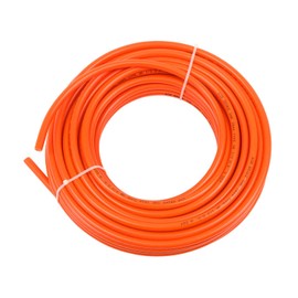 Mytee Products 1/2" OD x 50' Orange SAE J844 Nylon Air Brake Tubing DOT Approved | Pneumatic Nylon Air Line Hose for Air Brake System