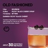 Filthy Black Cherry Syrup, Cocktail Mixer, Black Cherry Syrup, Non-GMO,