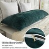 LIFEREVO Body Pillow Cover with Zipper Closure,Luxury Shaggy Ultra Soft