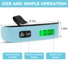 BAGAIL Digital Luggage Scale, 110lbs Hanging Baggage Scale with Backlit